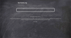 Desktop Screenshot of hurricanes.org