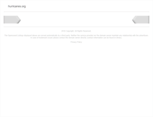 Tablet Screenshot of hurricanes.org
